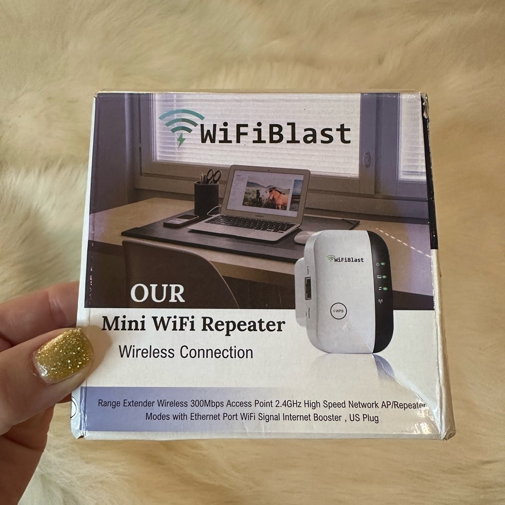 300Mbps WiFi Blast Wireless Repeater Range Extender